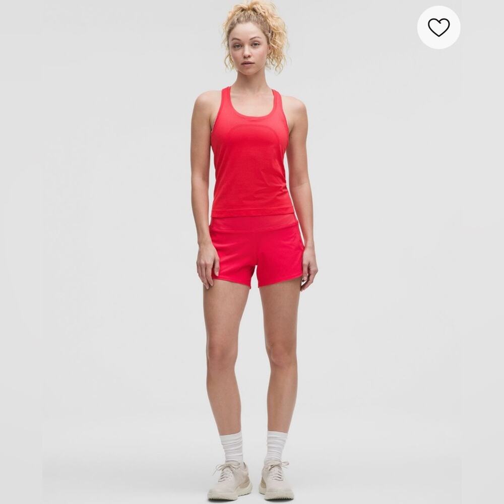 Lululemon NWT size 14 speed ups shorts 4”